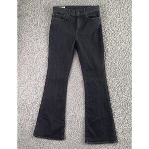 Polo Ralph Lauren Jeans Womens Size 30 Black BootCut Dark Wash Vintage Flare